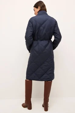 Aiden Coat In Midnight Ink