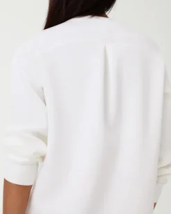 AirEssentials Crew Neck Dress In White