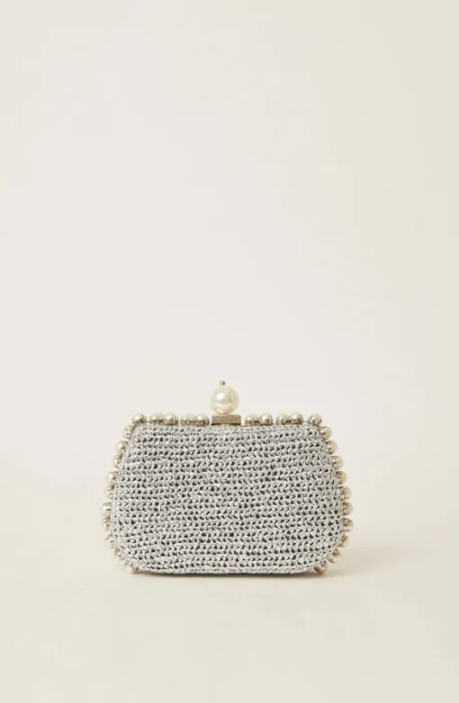 Amelie Clutch In Silver