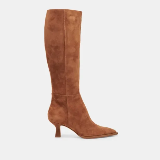 Auggie Boot In Brown Suede