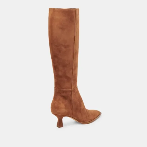 Auggie Boot In Brown Suede