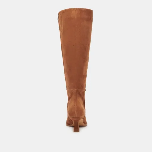 Auggie Boot In Brown Suede