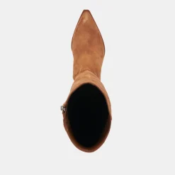 Auggie Boot In Brown Suede