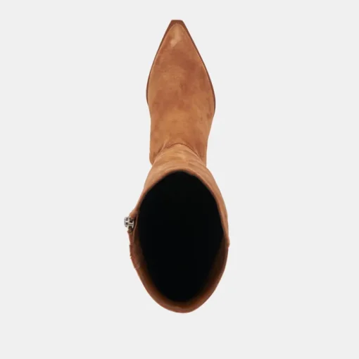 Auggie Boot In Brown Suede