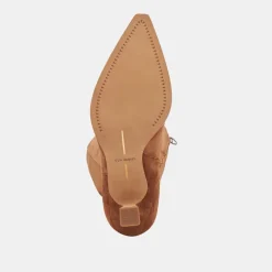 Auggie Boot In Brown Suede