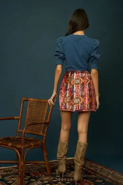 Ayla Skirt In Thara Multi Print