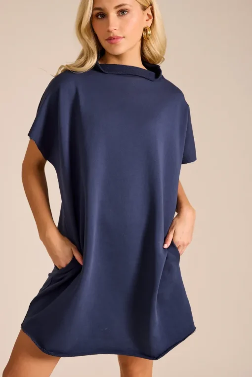 Gibson Dress In Navy *FINAL SALE*
