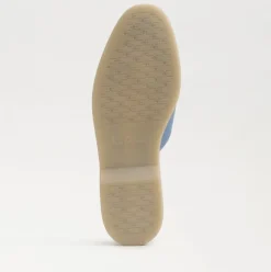 Kira Mule In Blue Suede