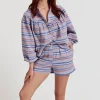 Logan Blouse In Multi Stripe *FINAL SALE*