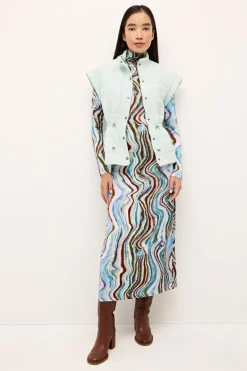 Lyndon Vest In Cornflower