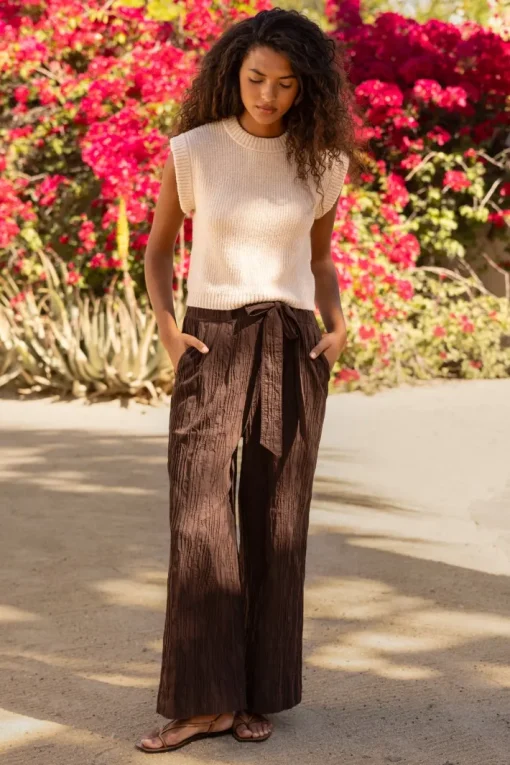Medina Pant In Walnut