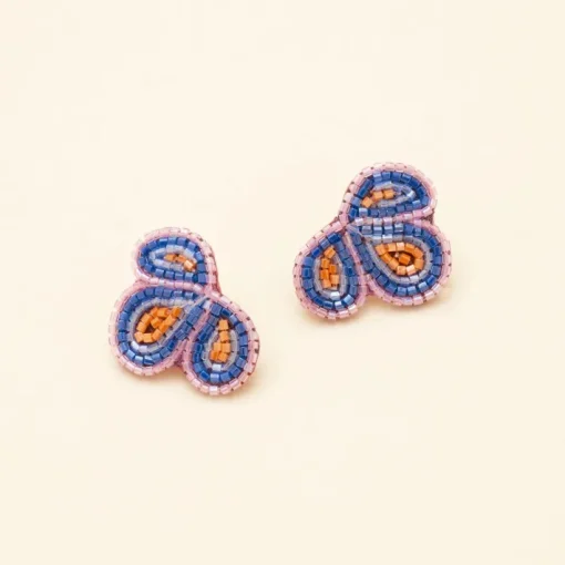 Petite Wooster Stud Earrings In Multi