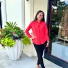 Poppy Blouse In Poppy *FINAL SALE*