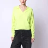 Pullover Amy Polo Top In Citrus Punch