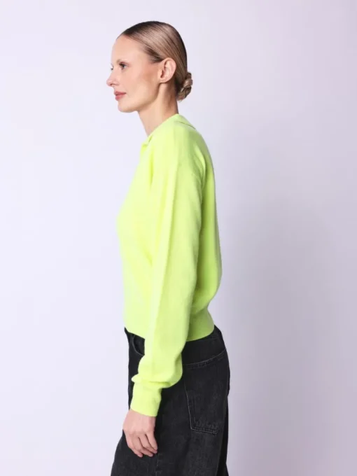 Pullover Amy Polo Top In Citrus Punch