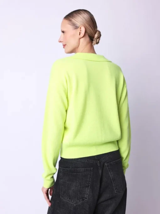 Pullover Amy Polo Top In Citrus Punch