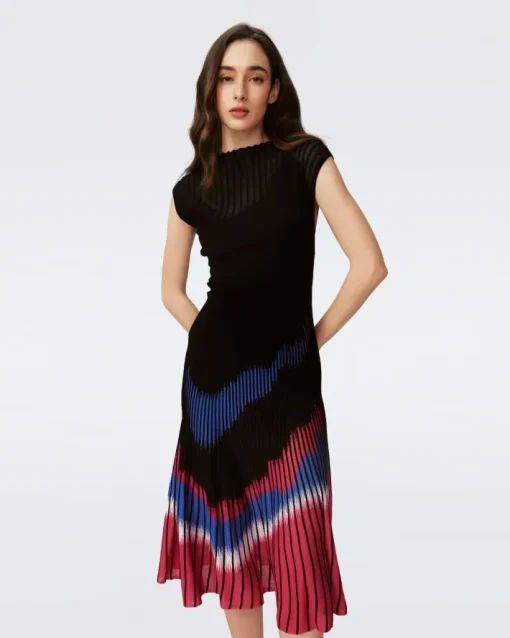 Rick Dress In Floating Block