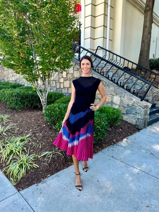 Rick Dress In Floating Block