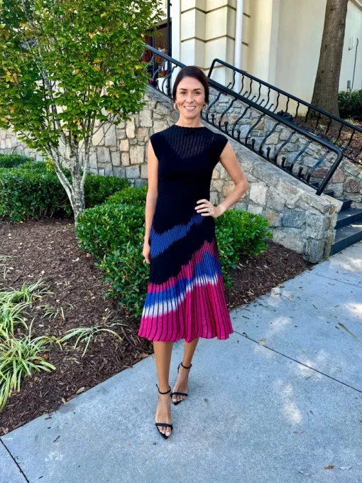 Rick Dress In Floating Block