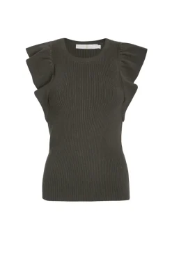 Rory Top In Juniper Green