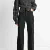 Wool-Silk Donegal Zip Jacket In Black Donegal